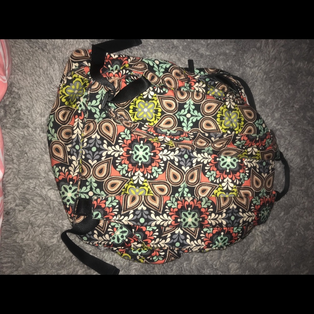 Multi Colored Vera Bradley Backpack - image 4